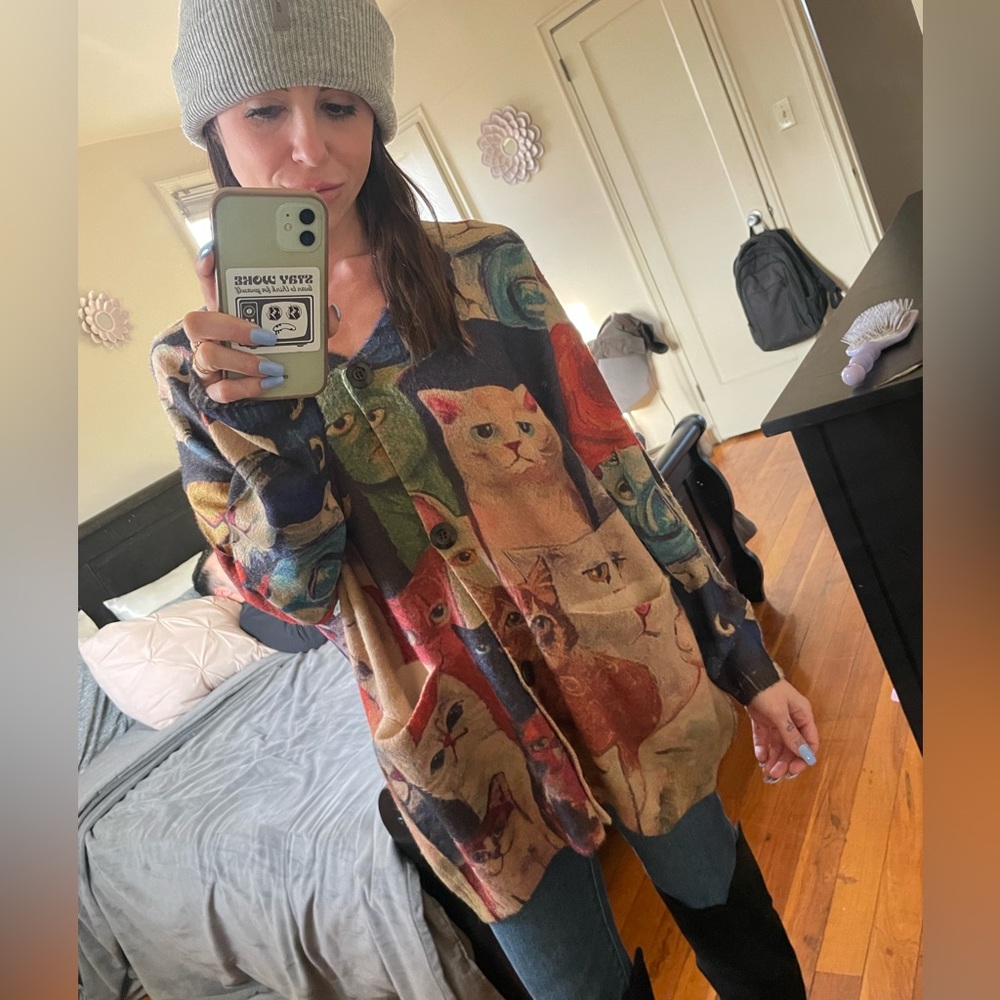 CAT sweater NWT